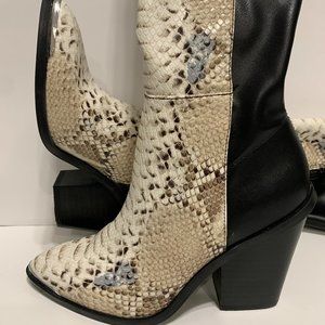 Dolce Vita Jethro Natural Snake Boots